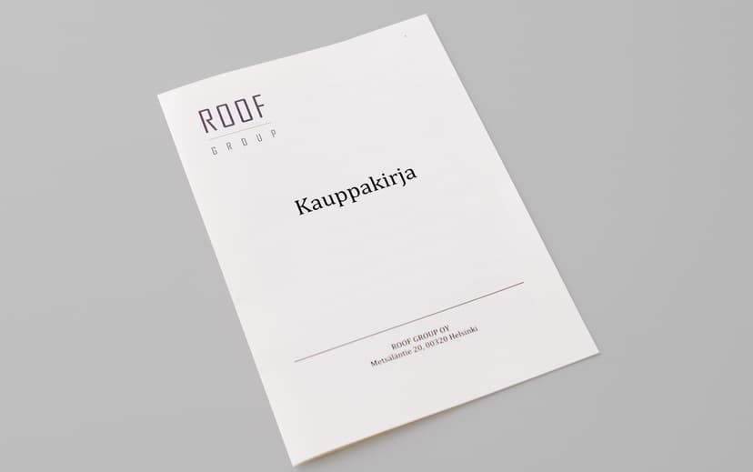 Kuva joka kuvailee: Tarjousneuvottelut